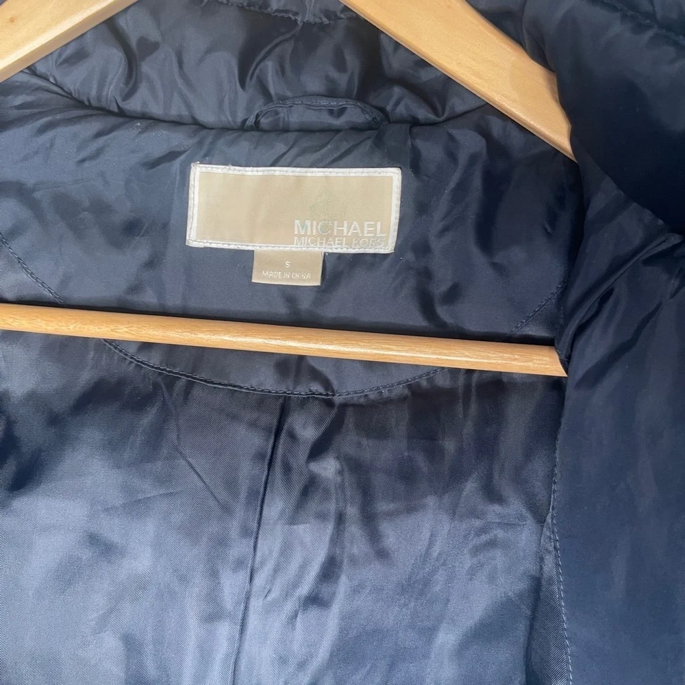 MICHAEL KORS Women's Navy Puffer Winter‎ Coat​​